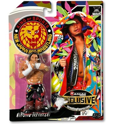 New Japan Retro Ringside Exclusive Black Cat Hiromu Takahashi Action Figure