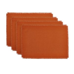 Solino Home Linen Fringe Placemats - 1 of 4