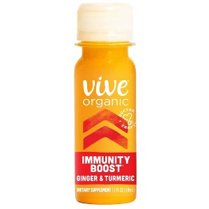 Vive Organic Immunity Boost  Original Ginger & Turmeric Wellness Shot - 2 fl oz - 1 of 4