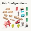 Tiny Land® Wooden Train Set for Children 39 Pcs - 3 of 4