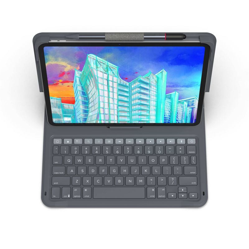 ZAGG Keyboard Messenger Folio 2 - Apple iPad 10.2/10.5 - Charcoal, 3 of 7