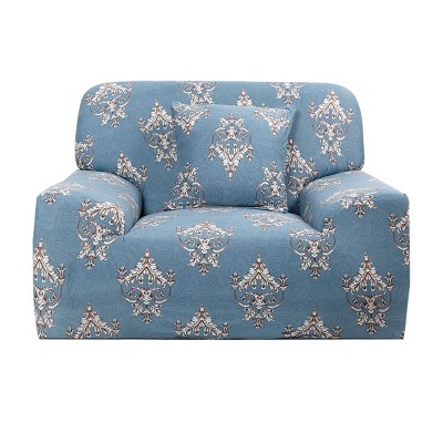 PiccoCasa Printed Stretch Soft Sofa Slipcovers with One Pillow Case