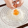 Lekue Non-Stick Silicone Pastry Mat with Measurement Markings, 24 x 16 Inches, Black - 2 of 4