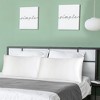 PiccoCasa Skin Luxurious Zipper Closure Satin Pillowcases 2 Pcs - 3 of 4