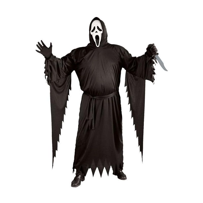 Scream Ghost Face Plus Size Costume, Plus Size, 1 of 2