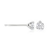 Ross-Simons 0.25 ct. t.w. Diamond Martini Stud Earrings in Platinum - 3 of 4