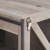 Kumasinova Farmhouse Dog Crate Furniture with Sliding Door,Dog Kennel Indoor with Removable Divider,Dog Cage with  Flip Top for Small/Medium/Large Dog - 3 of 4