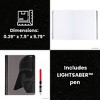 Yoobi Composition Books 7.5"x9.75" Wide Ruled with Pen Darth Vader, School Supplies - 3 of 4