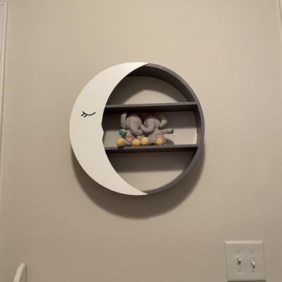 Mountain Circle Shelf, Mountain Shelf, Circle Shelf, Moon Shelf