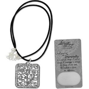Pavilion Gift Company - Serenity Necklace - With 1.25" Square Pendant - Pens - 1 of 3