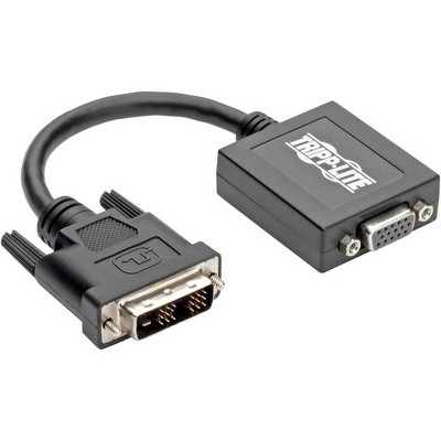 Tripp Lite 6in DVI-D to VGA Adapter Active Converter Cable 6" 1920x1200 - DVI/VGA for Video Device, Monitor, Projector - 6"
