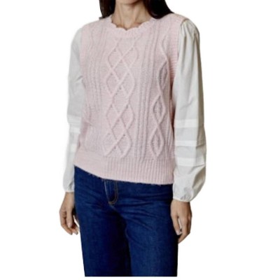 Women's cable knit sweater vest - DESIGN HISTORY