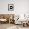 Stupell Industries Mysterious Barn Owl Peering Floating Frame Canvas Art, Black, 25" x 25" - 3 of 4