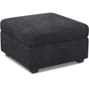 Belffin Chenille Ottoman Module - Modular Storage Footrest with Skin-Friendly Fabric & Quick-Install Design - 3 of 4