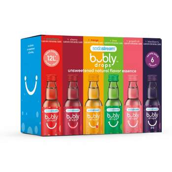 SodaStream Bubly Drops - Variety Pack - 6pk/1.36 fl oz