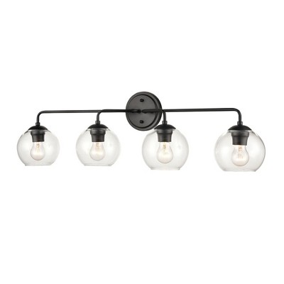 Millennium Lighting 4 - Light Vanity in  Matte Black