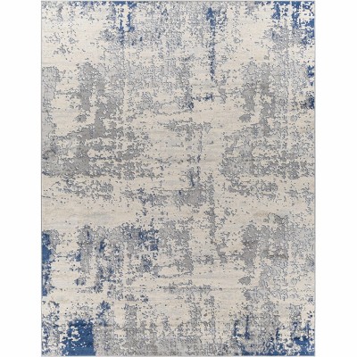 Hauteloom Lubao Blue Contemporary Rug