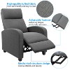 LACOO Linen Leather Recliner Chair Padded Club Chair for Home Theater - 4 of 4