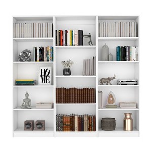 NicBex 15 Shelves File Cabinet,Office Cabinet with Spacious Tier-Shelving Design,Modern Lateral Storage Cabinet,Filing Cabinet for Home Office - 1 of 4
