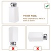 Unique Bargains HDPE Alcohol Cleanser Polish Remover Press Pumping Dispensers White - 4 of 4