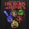 Five Nights At Freddy's Are You Having Fun Yet Crew Neck Short Sleeve Women's Black Crop Top - 2 of 3