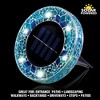 Bell + Howell 6 LED Round Mosaic Solar Powered Disk Lights with Auto On/Off - 4 of 4