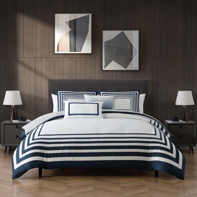 Bebejan Frames 100% Cotton 5-Piece Reversible Comforter Set
