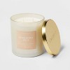 15.1oz Candle Pearlized Finish Label Roseberry Milk Tan - Opalhouse™ :  Target