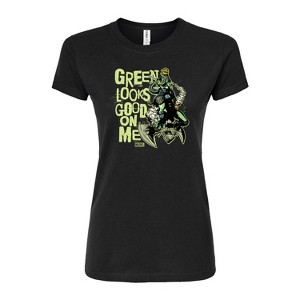 Women's - Marvel - Spider-man St. Patrick's Day Green Looks Good On Me Fitted Graphic T-Shirt - 1 of 3
