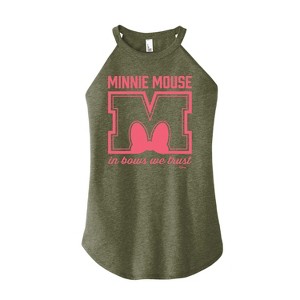Women's - Disney - Minnie Mouse Graphic High Neck Tank - 1 of 4