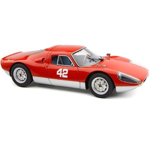 Porsche 904 Carrera GTS #42 Red "Pebble Beach Auction 2017" Limited Edition to 1000 pieces 1/18 Diecast Model Car by CMC - 1 of 4