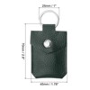Unique Bargains Portable Genuine Leather Key Rings 2 Pcs - 2 of 4