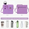 BABYYER Crossbody Bags for Women Water Cup Purse with Cup Holder Outdoor Portable Crossbody Cup Holder Bag Water Bottle Purse - 3 of 4