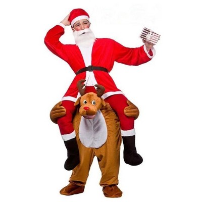 Christmas shop piggyback costume