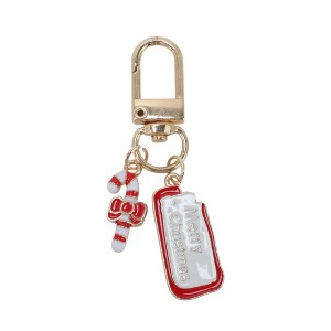 Unique Bargains Christmas Keychain Ornament Lobster Clasp Keychain Zinc Alloy - 1 of 3
