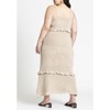 ELOQUII Women's Plus Size Crochet Maxi Dress - 3 of 4