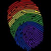 Adult Design By Humans Pride Fingerprint Rainbow Month By SummerFunnyT-Shirt - 2 of 2