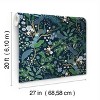 Rifle Paper Co. Peacock Garden Navy Peel and Stick Wallpaper: Self-Adhesive, Animal Icon Pattern, Multicolor, 45 Sq Ft Coverage - 4 of 4