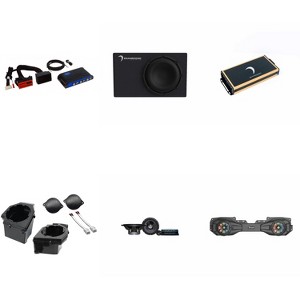 Diamond Audio Amplified Speaker and Subwoofer Upgrade Bundle Compatible with 18-23 Jeep JL/JT (including integration harness) - VSPJP8, STXJLPOD, D... - 1 of 4