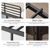 NicBex Twin over Twin Size Bunk Bed Metal Bed Frame with Inclined Ladder and Full Length Guardrail, Space Saving, No Box Spring Required - 4 of 4