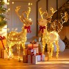 FAAYFIAN 33 ft 100-LED Plug-In Fairy String Lights, Warm White Silver Wire Indoor Christmas Starry Lights - 4 of 4
