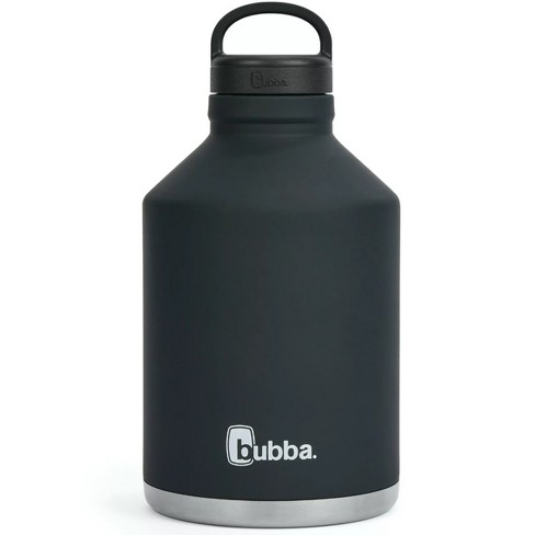 Bubba Radiant Water Bottle, Push-Button, Straw Lid, Stainless Steel, 40 Ounces