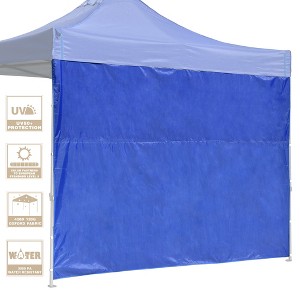 InstaHibit Sidewall Block Out UV50+ Fit 10x10Ft Pop up Canopy 1 Piece Garden - 1 of 4