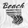California State University, Long Beach Basketball Hoop Adult T-Shirt Athletic Heather - 2 of 4