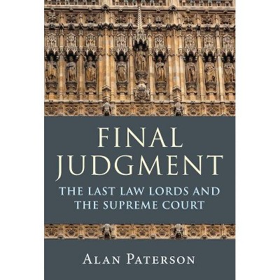 Final Judgment - by  Alan Paterson (Hardcover)