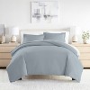 3 Piece Duvet Cover & Shams Set - Soft and Breathable, Double Brushed Microfiber, Wrinkle Free - Becky Cameron - 4 of 4