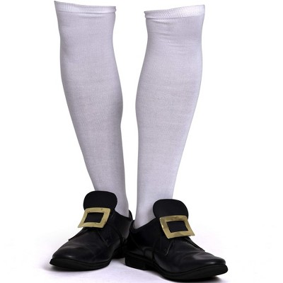 Skeleteen Colonial Costume Socks - White : Target