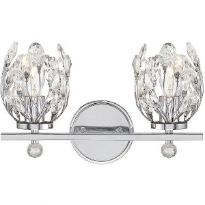 Savoy House Moreno 2 - Light Vanity in  Chrome - 1 of 1