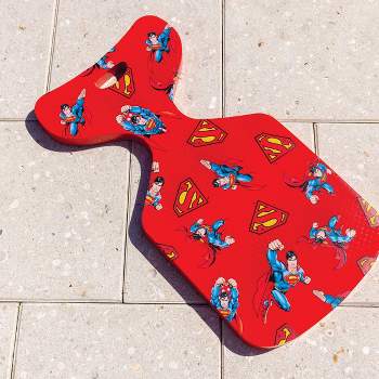 WOW Superman Whale Tail Saddle Float - Red/Yellow/Blue