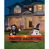 A Holiday Company 8ft Inflatable Happy Haunting Banner, 4 ft Tall, Multi - 3 of 4